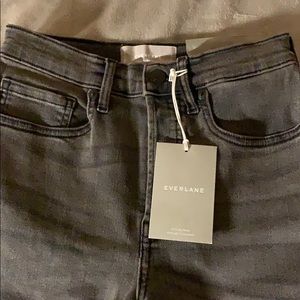 Cigarette Everlane Hi Rise jean
